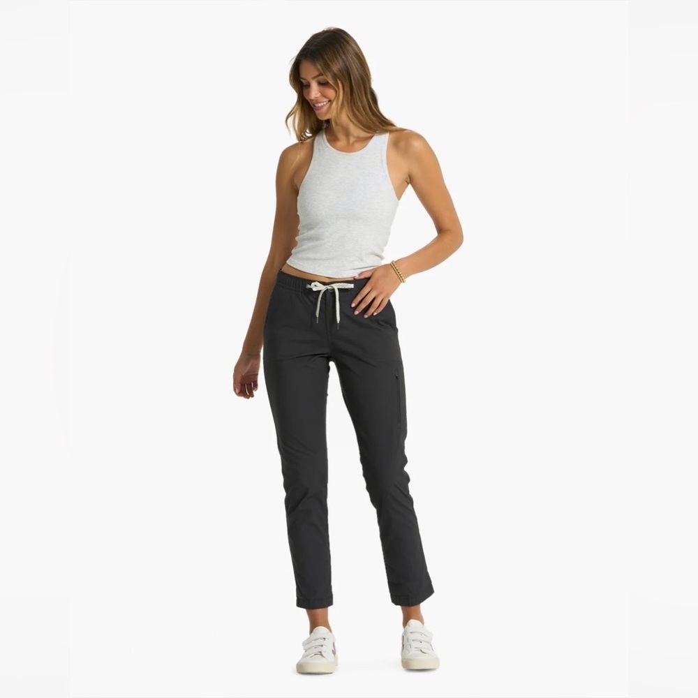 Vuori Black Straight Leg Pants